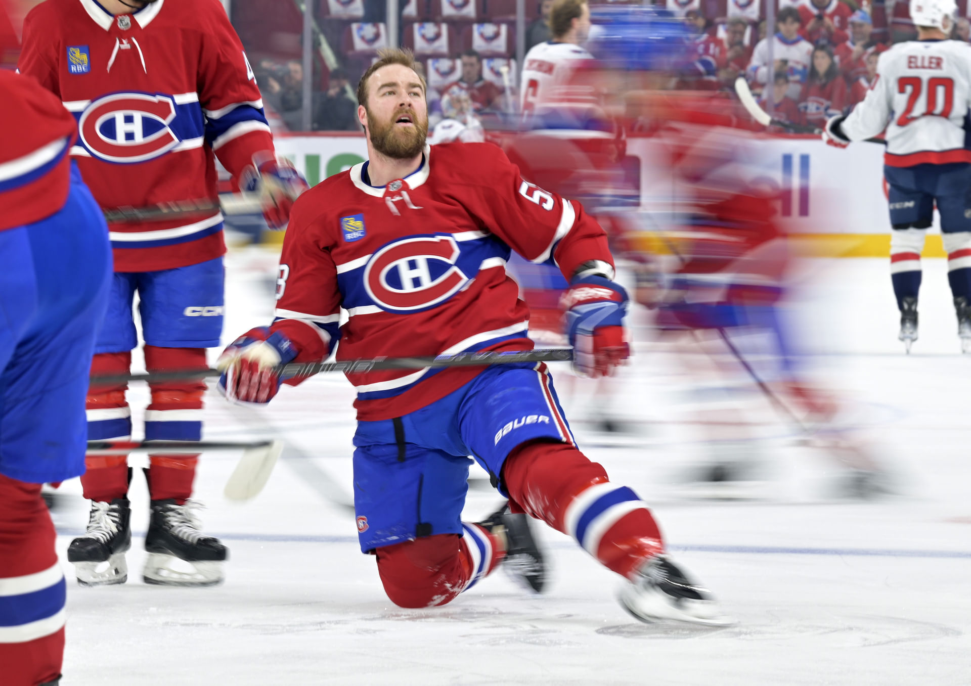 NHL: Stanley Cup Playoffs-Washington Capitals at Montreal Canadiens - Source: Imagn