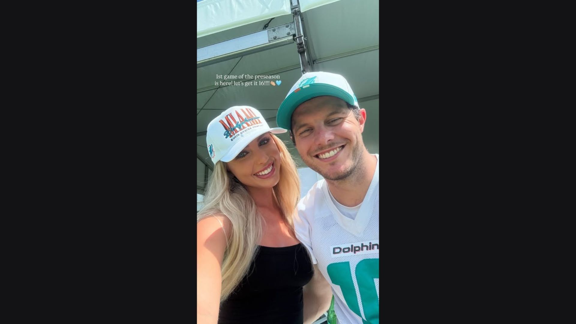 Bailey&#039;s wife, Bailey, shared a message ahead of Sunday&#039;s game against the Chicago Bears (image credit: instagrambailey.bailey__)