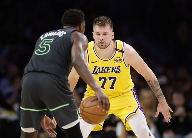 "He's gonna teach me some things": Luka Doncic turns to $10,524,700 Lakers teammate for defensive lessons after contract extension