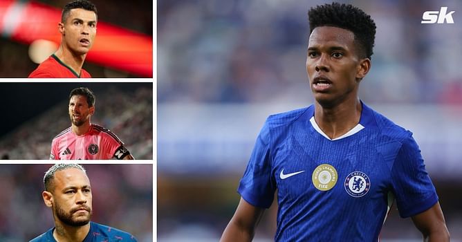 Cristiano Ronaldo, Lionel Messi or Neymar Jr? When Willian Estevao named player he considers his reference in football