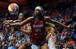 "Nah they did her so dirty": WNBA fans in stitches after Kiki Iriafen's head knot injury draws comical reactions from Sonia Citron and others