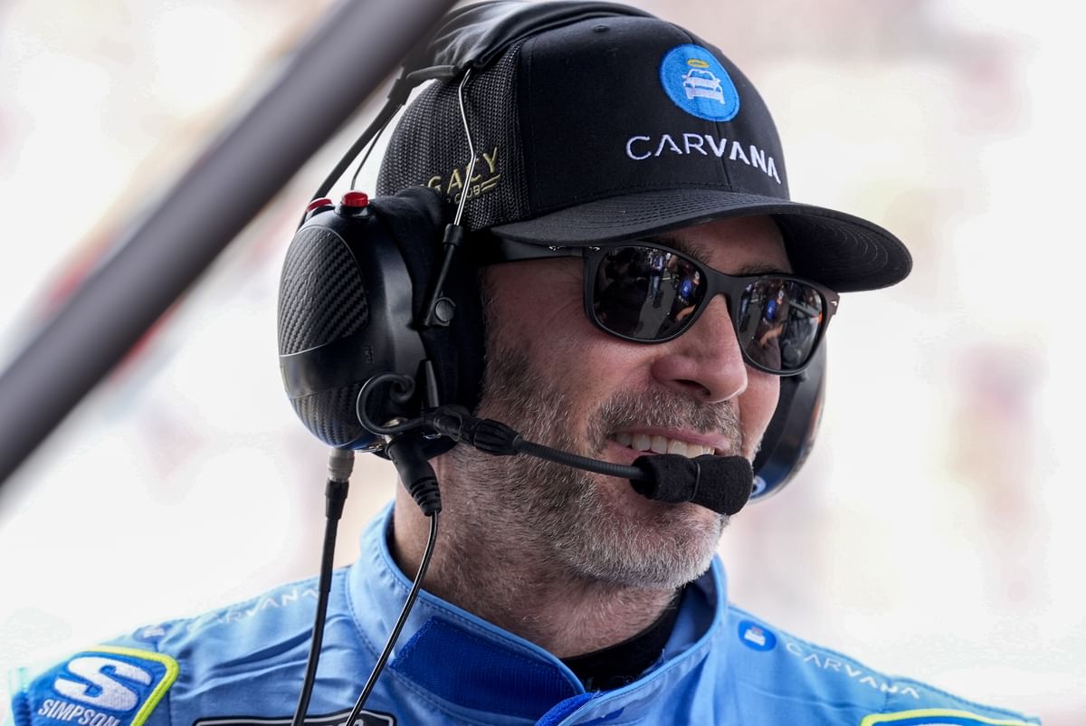 “Smoked this thing”: Jimmie Johnson recalls intense tennis experience with Andy Roddick