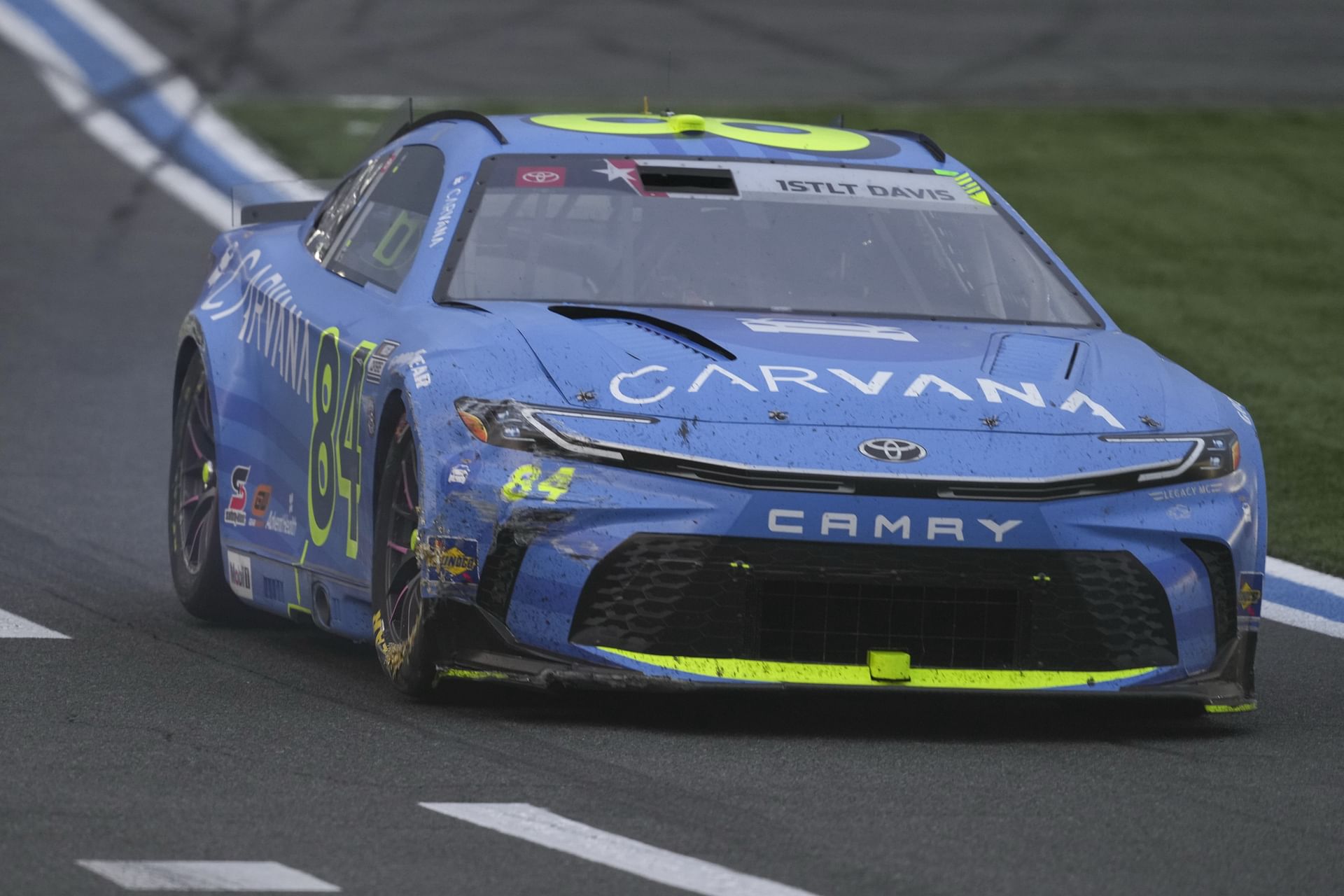 Jimmie Johnson drives the #84 Toyota Camry for Legacy Motor Club - Source: Imagn