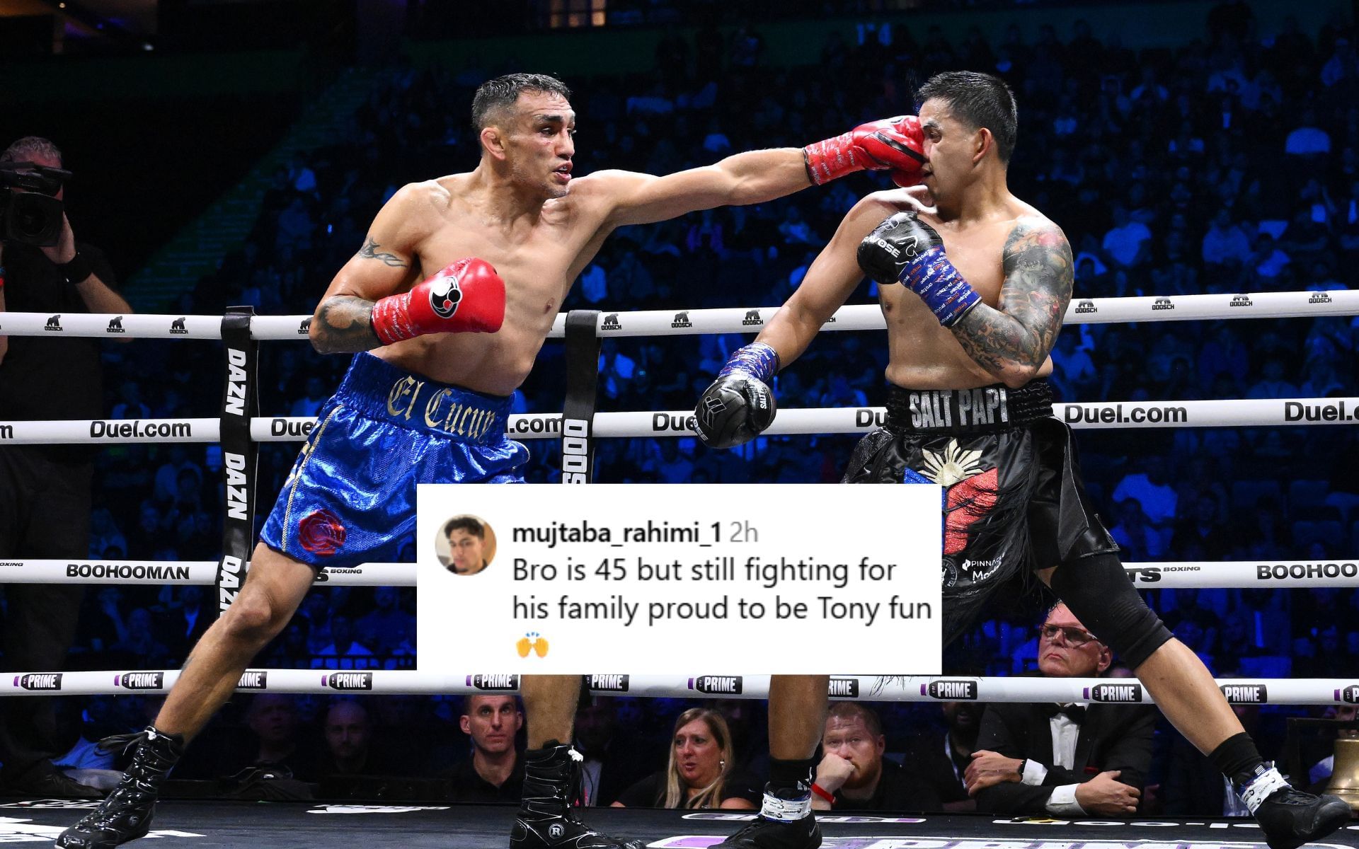 Fans react to Tony Ferguson
