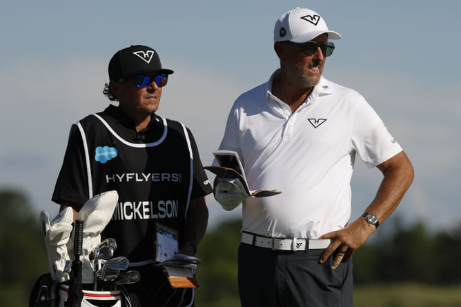 Phil Mickelson reveals 'phenomenal' caddie's nickname inspired by his special skills on the greens