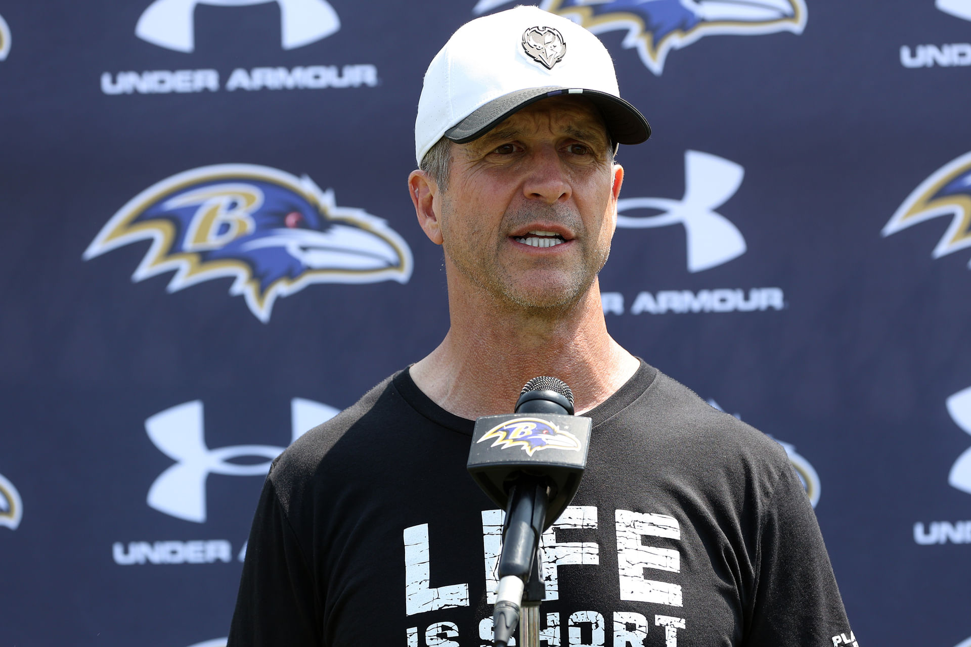 NFL: Baltimore Ravens HC John Harbaugh - Source: Imagn