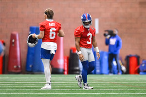 Jaxson Dart left stunned with Brian Daboll roping in Giants rookie for trick play by pulling Russell Wilson of the game
