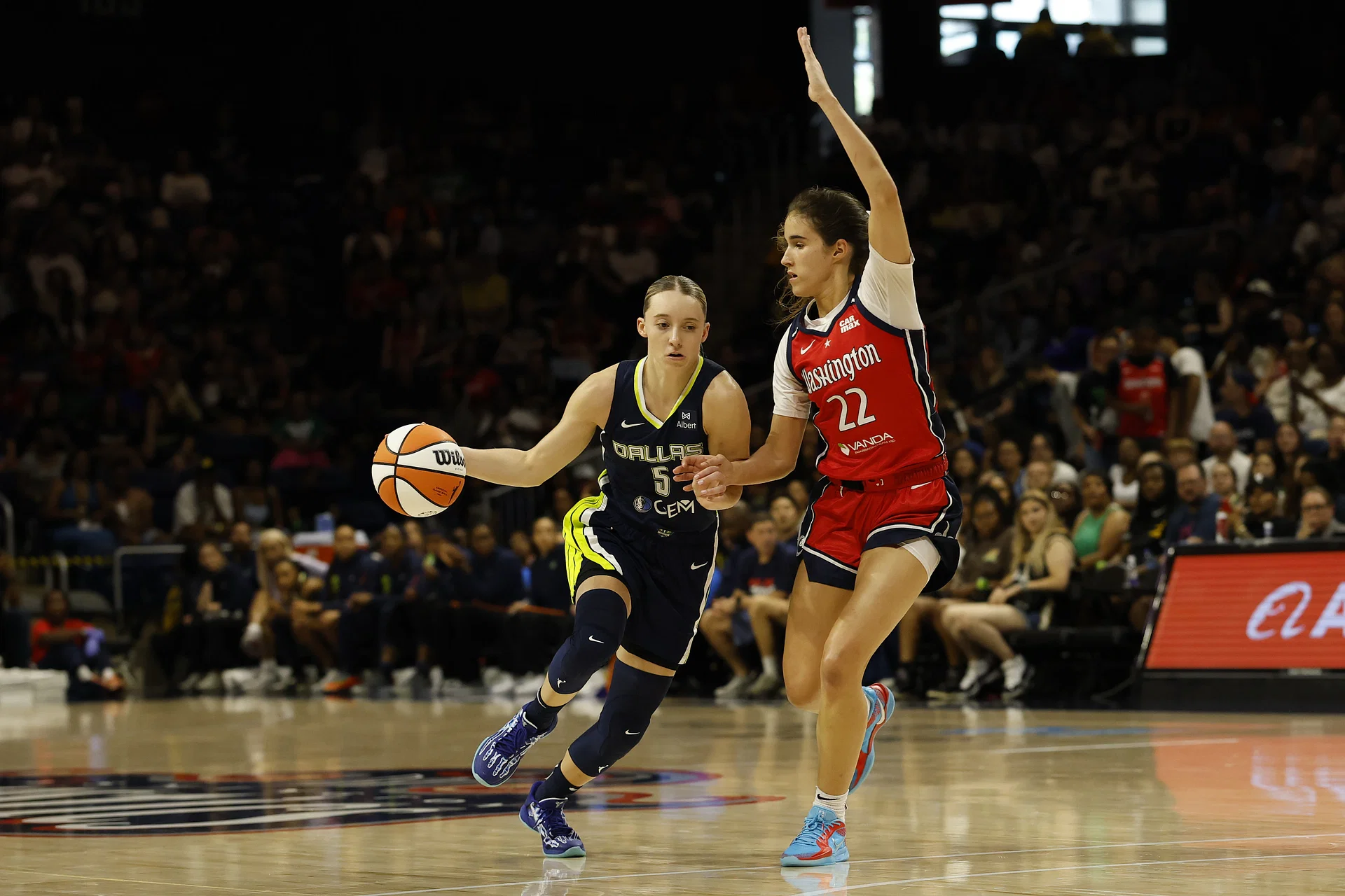 WNBA: Dallas Wings at Washington Mystics - Source: Imagn