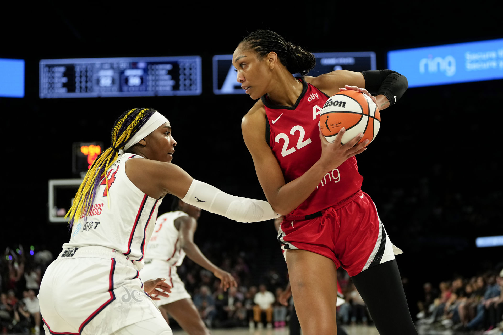WNBA: Washington Mystics at Las Vegas Aces - Source: Imagn