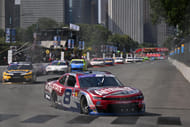 Xfinity Series driver Sammy Smith (8) during The Loop 110 at Chicago Street Race - Source: Imagn