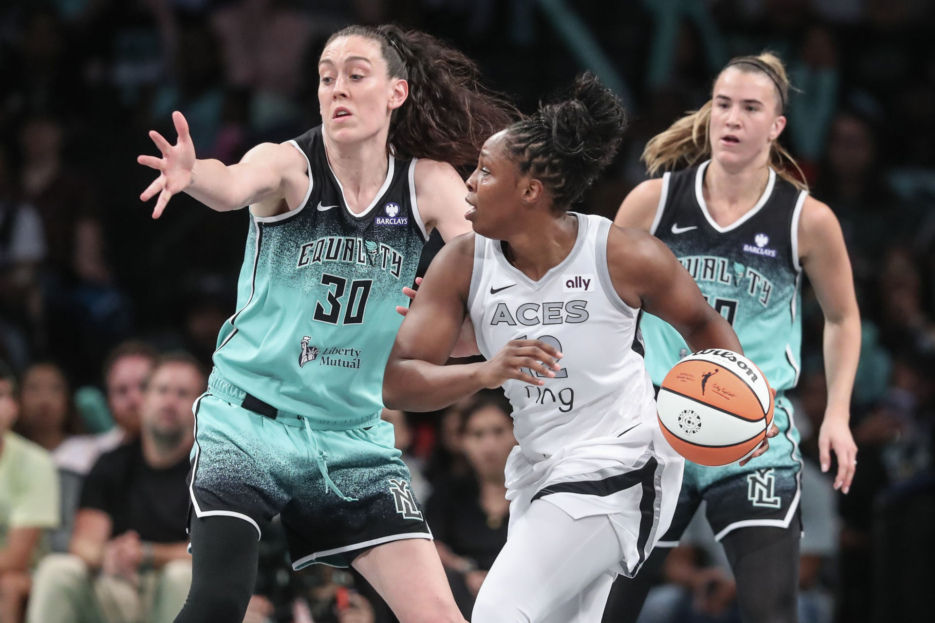 New York Liberty vs Las Vegas Aces prediction and betting tips - Aug 13 | 2025 WNBA Season (Source: Imagn)