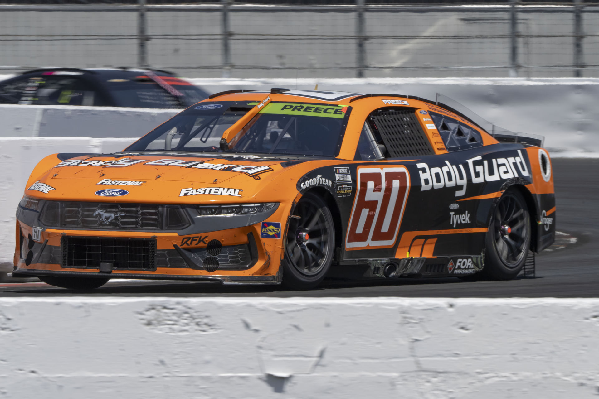 Ryan Preece drives the #60 Ford Mustang for RFK Racing - Source: Imagn
