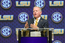 "This group is going to be really good": Brian Kelly gets honest about LSU's offensive line days before Clemson showdown