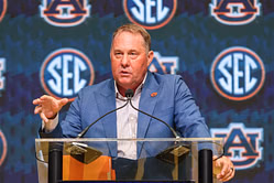 "Why is he crying?": CFB fans roast Hugh Freeze's locker room speech in Netflix's Any Given Saturday docuseries
