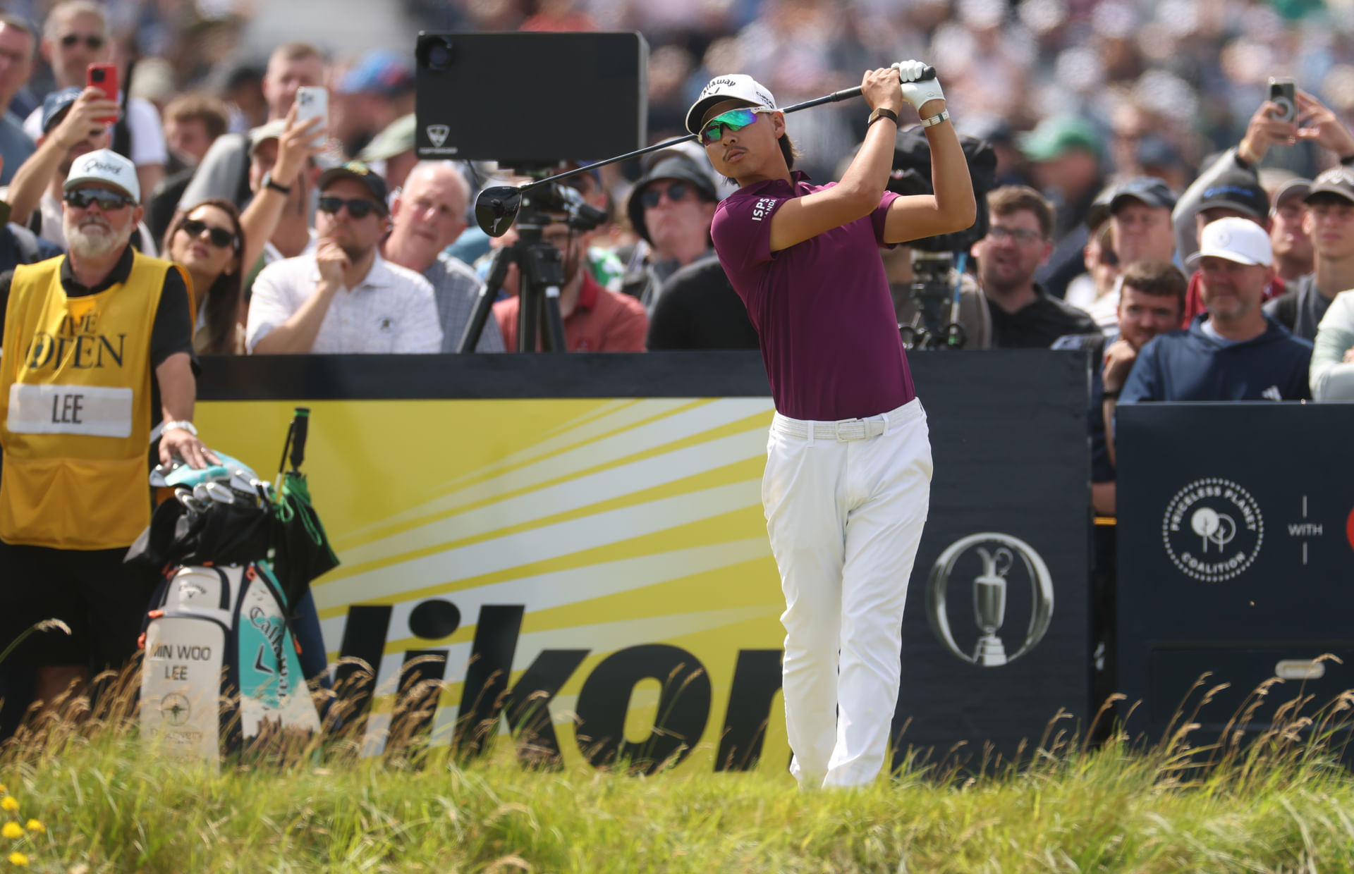 Min Woo Lee, The 153rd Open (Image via Imagn)