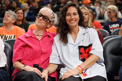 "I loved it" - WNBA legend Sue Bird's wife Megan Rapinoe reveals her reaction to being in a 'thruple' during Seattle Storm game