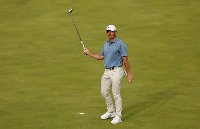 WATCH: Rory McIlroy returns to the range ahead of BMW Championship after skipping Memphis