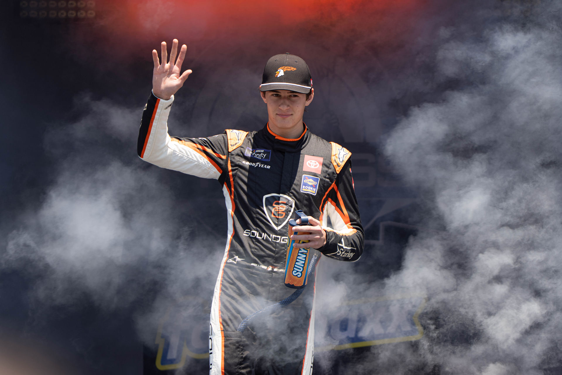 NASCAR Xfinity Series driver William Sawalich (18) at Sonoma. Source: Imagn