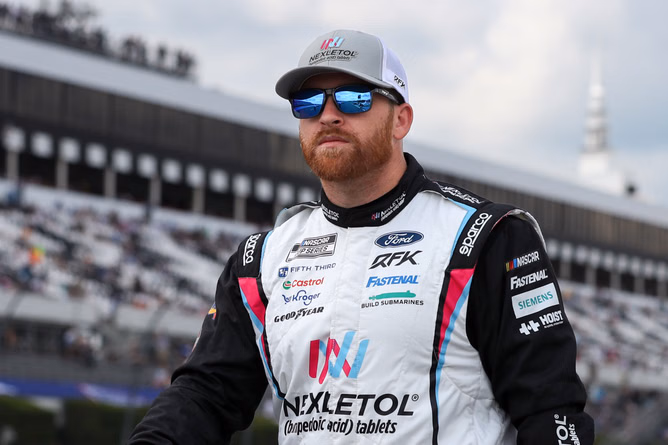 Chris Buescher’s first NASCAR Truck race of the season ends in disappointment