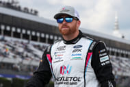 Chris Buescher walks on pit road during practice and qualifying for The Great American Getaway 400 at Pocono Raceway - Source: Imagn
