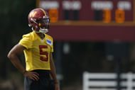 NFL: Washington Commanders QB Jayden Daniels - Source: Imagn