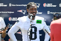 "Check Five Guys": NFL fans react as Stefon Diggs misses Patriots' joint practice with Commanders