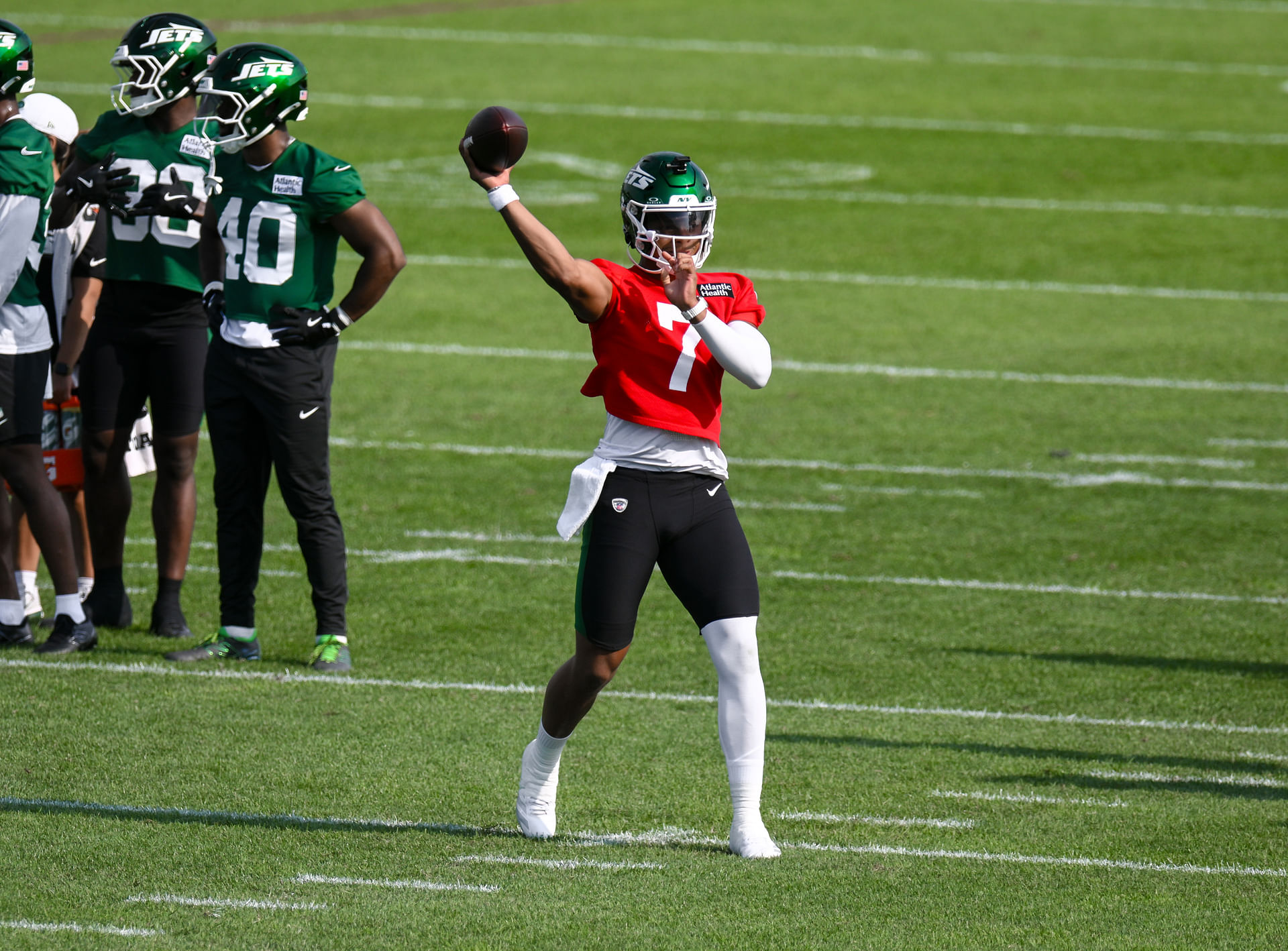 NFL: New York Jets QB Justin Fields - Source: Imagn