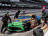 Bubba Wallace drives the #23 Toyota Camry for 23XI Racing - Source: Imagn