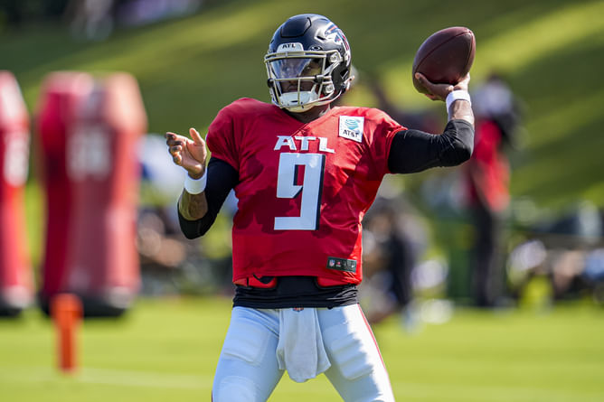 "I don't know where I was at in it": Michael Penix Jr. gets honest after being involved in fight with Titans during joint practice