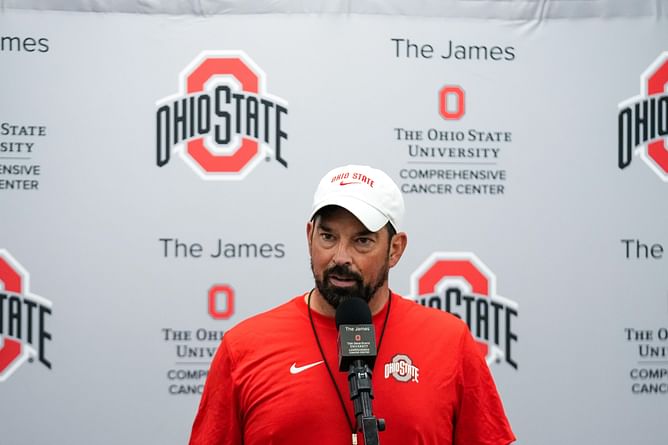Massive blow for Ryan Day as Ohio State loses star defensive tackle to leg injury at first fall camp practice