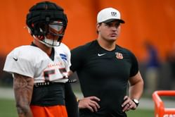 Louis Riddick makes case for Trey Hendrickson's payday as Bengals LB coaches Shemar Stewart during training camp