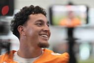 Tennessee Volunteers QB Joey Aguilar - Source: Imagn