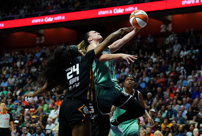 NY Liberty vs Connecticut Sun Game Player Stats and Box Score for Aug 3 | 2025 WNBA Season