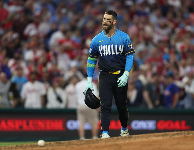 MLB Controversies of the Week: Bryce Harper’s explosive blowup with baseball commissioner, Emmanuel Clase placed on leave in gambling probe and more