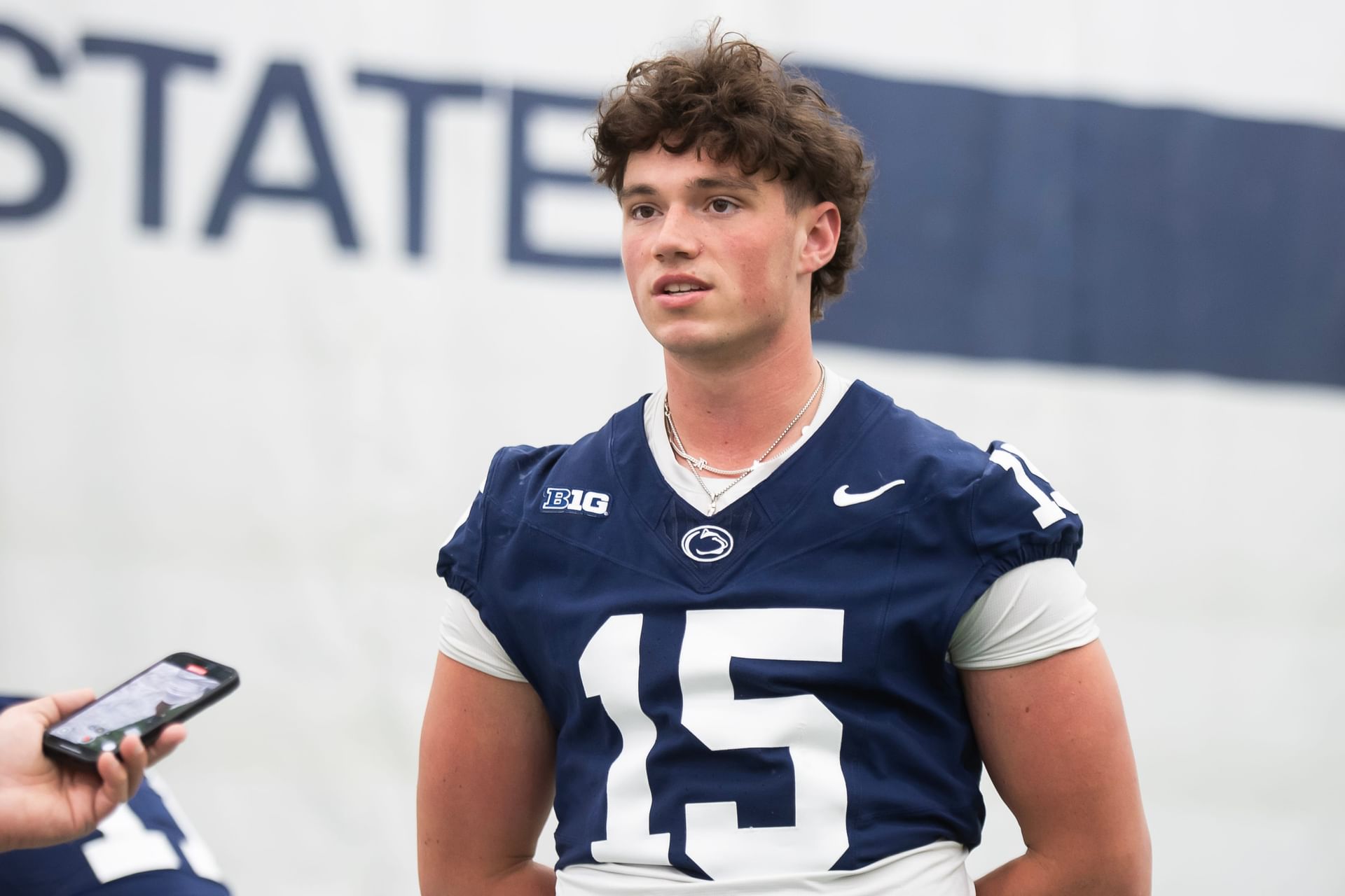 Penn State QB Drew Allar will lead the offense for the Nittany Lions in the 2025 college football season - Source: Imagn