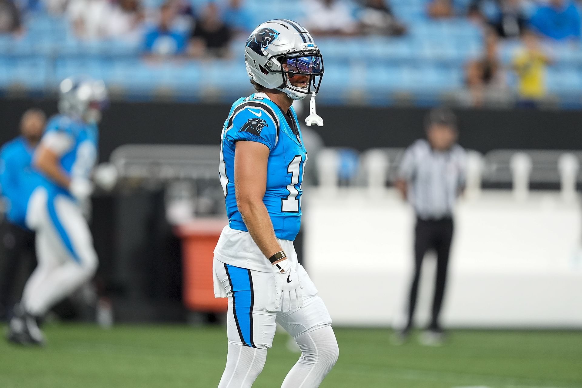Former Carolina Panthers WR Adam Thielen - Source: Imagn