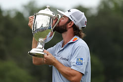 Cameron Young moves up crucial Ryder Cup ranking spots after Wyndham Championship win