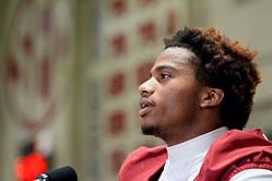 Watch: Alabama’s Ryan Williams shares insight on staying grounded through challenges