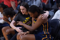 "I cannot handle that. Cannot": Fever fans left emotional after Aliyah Boston recreates heartfelt pre-game routine with Caitlin Clark in her absence
