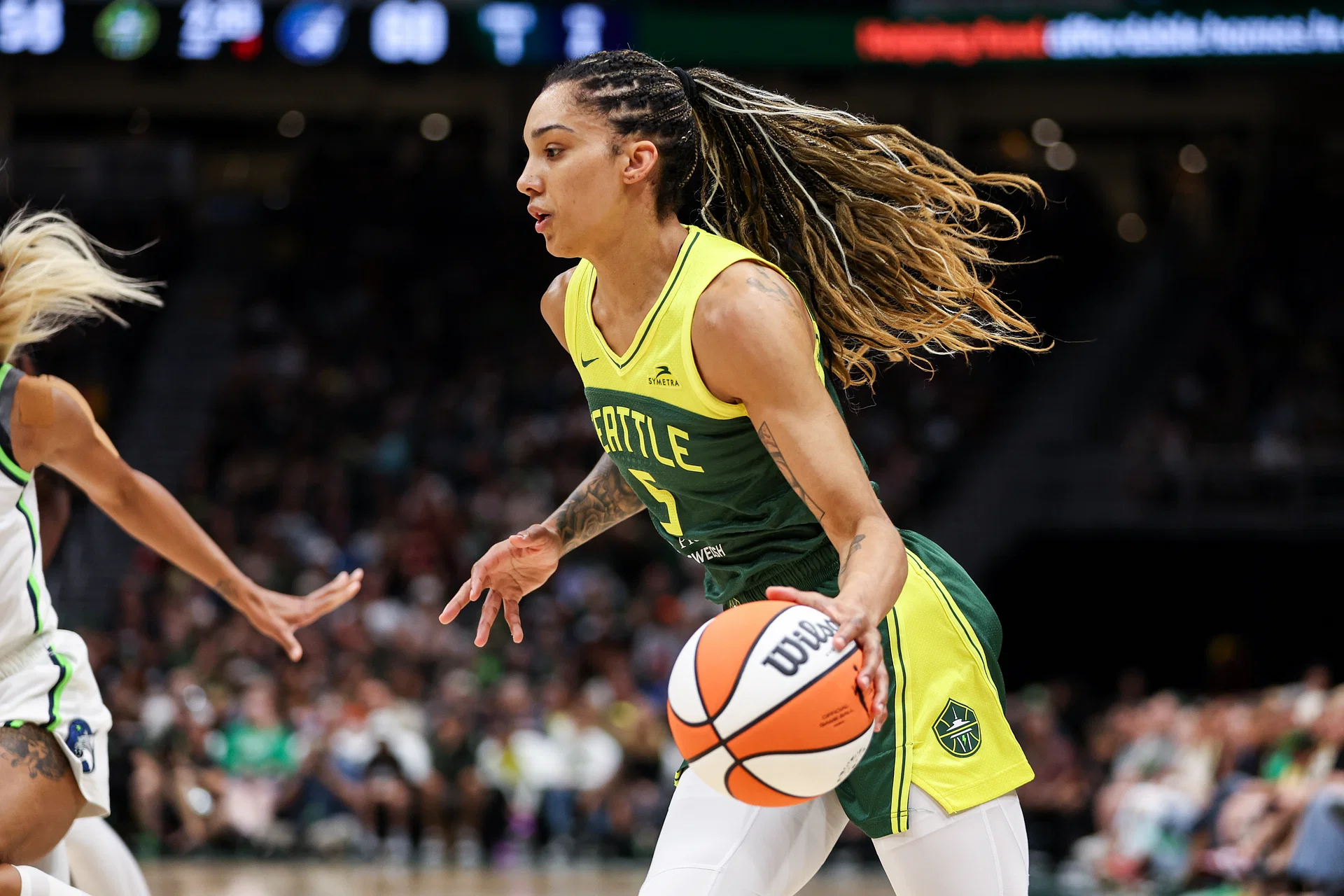 Seattle Storm comes up short against Minnesota Lynx. (Photo: IMAGN)