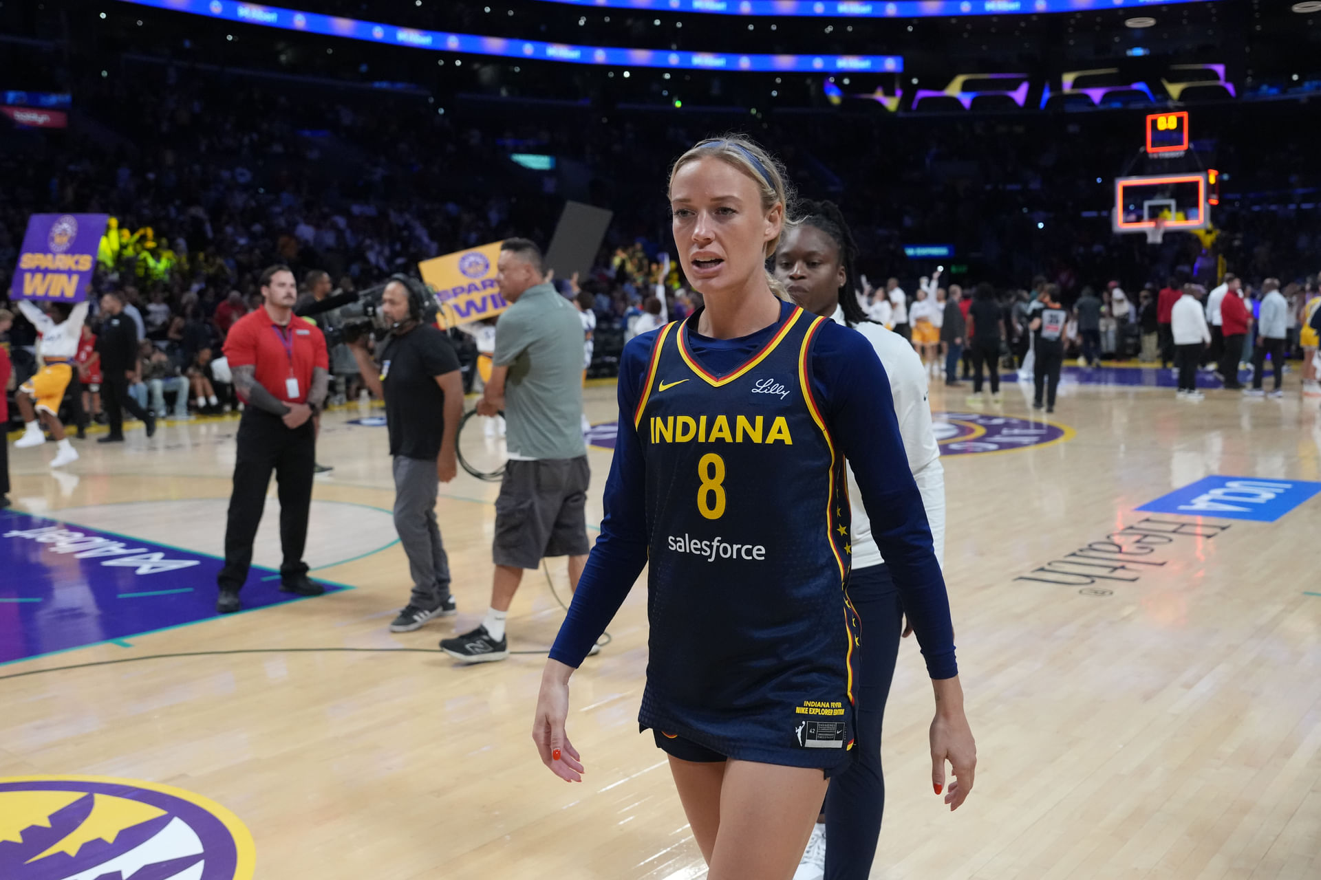 WNBA: Indiana Fever at Los Angeles Sparks - Source: Imagn