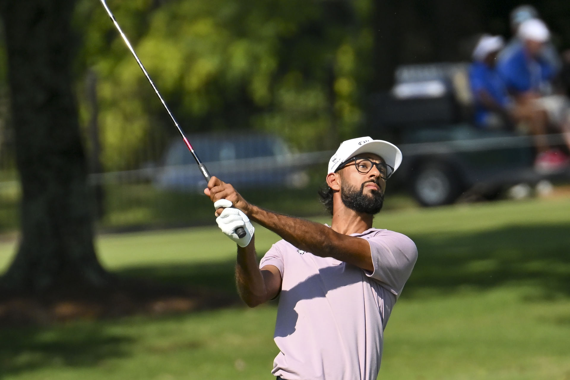 Akshay Bhatia takes the lead at the FedEx St. Jude Championship 2025 after the First Round (Image Source: Imagn)