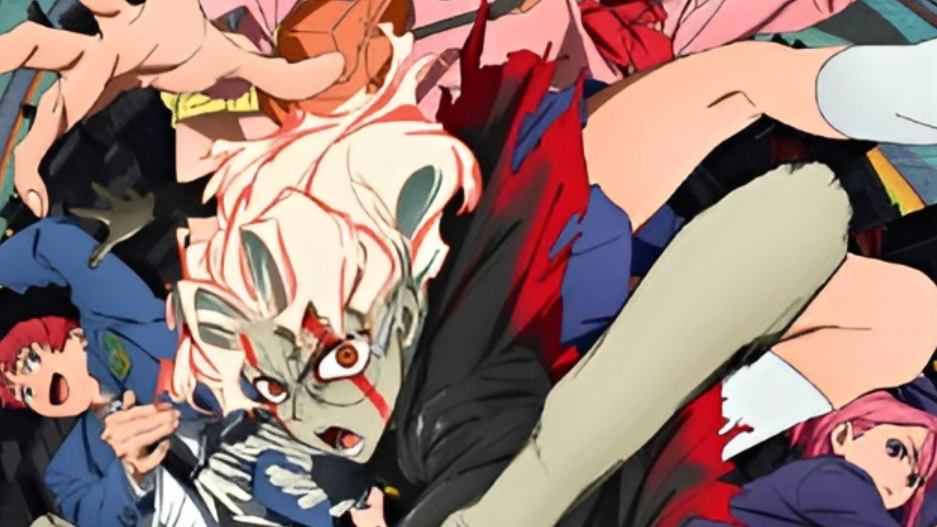 Terrifying faces from Dandadan (Image via SHIN-EI Animation)