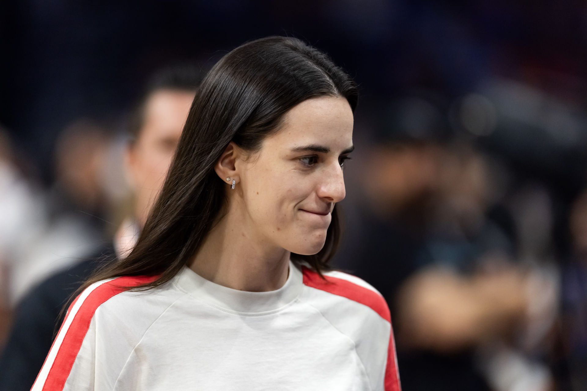 Caitlin Clark still recovering from groin injury. (Photo: IMAGN)