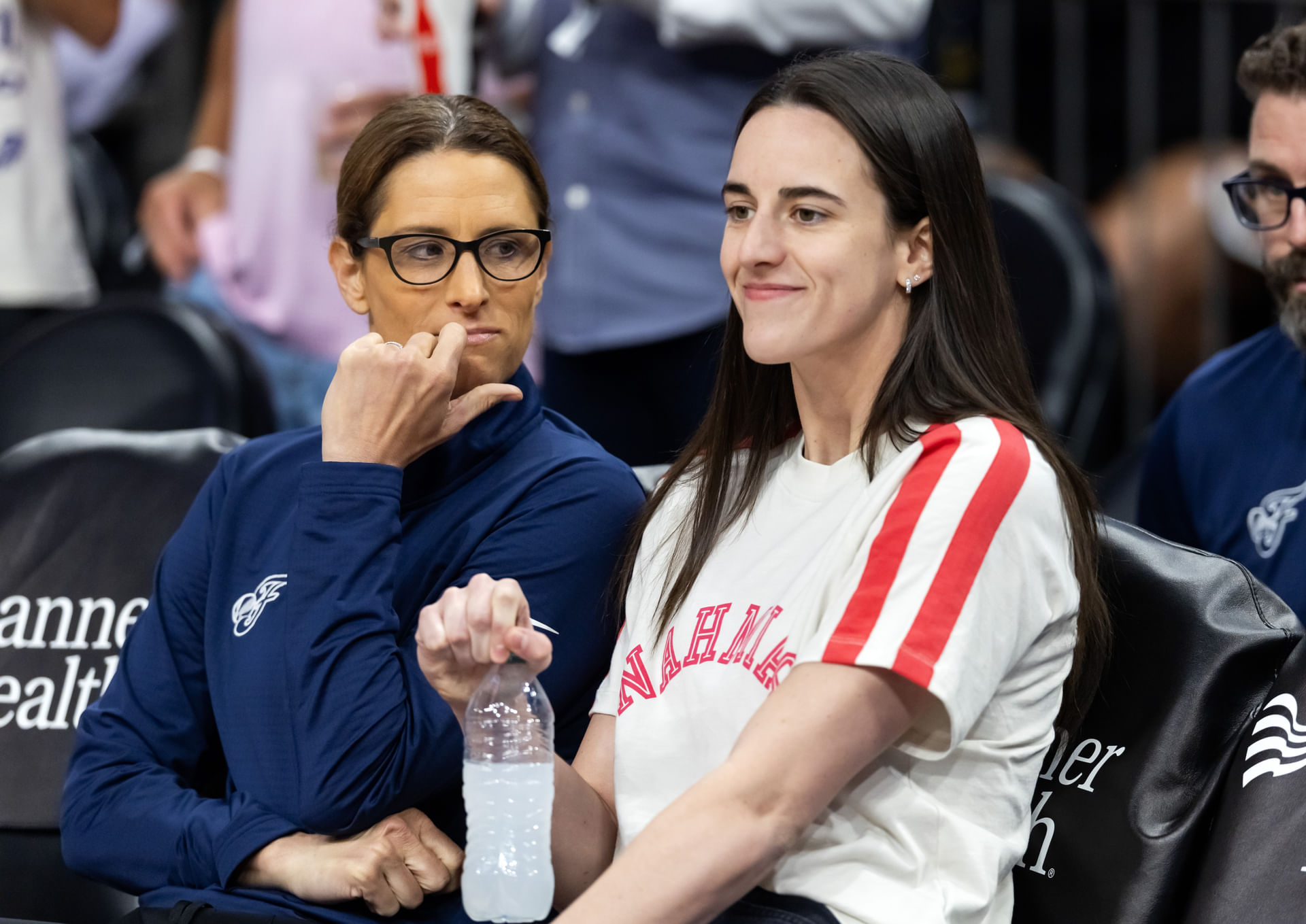 Coach Stephanie White gives an update on Caitlin Clark&#039;s possible return. (Photo: IMAGN)