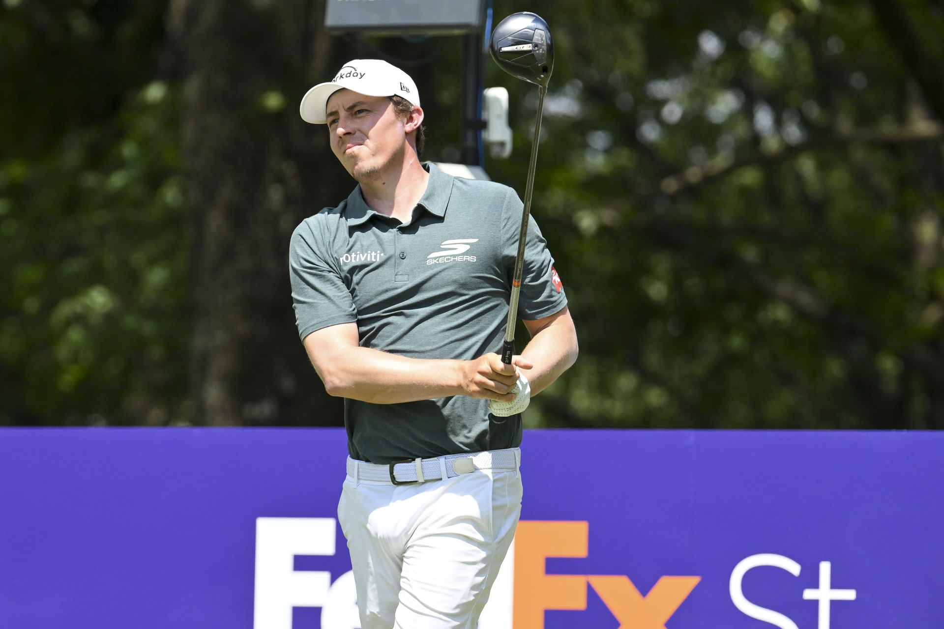 Matt Fitzpatrick at the FedEx St. Jude Championship - Second Round - Source: Imagn