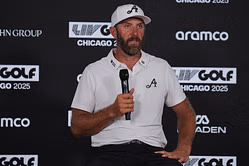 Dustin Johnson reveals missing long-term caddie at ‘horrible’ scoring LIV UK outing
