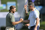 Tommy Fleetwood and Justin Rose at the FedEx St. Jude Championship (Image Source: Imagn)