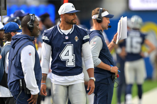 "The issue is their quarterback": Cam Newton goes scorched earth on Dak Prescott amid Cowboys' playoff drought