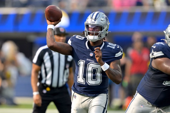 Cowboys HC Brian Schottenheimer makes feelings known on Joe Milton after QB's struggling start vs Rams